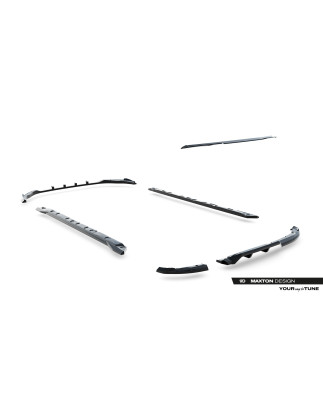 Splitters Set Renault Clio Mk5 Facelift (Cod. M-RE-CL-5F-SET)