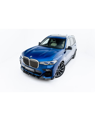 Splitter anteriore in carbonio  BMW X7 M-Pack G07  (Cod. M-CF-BM-X7-07-MPACK-FD1-245-P)