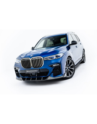 Splitter anteriore in carbonio  BMW X7 M-Pack G07  (Cod. M-CF-BM-X7-07-MPACK-FD1-245-P)