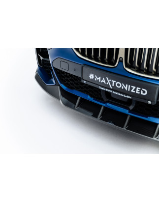 Splitter anteriore in carbonio  BMW X7 M-Pack G07  (Cod. M-CF-BM-X7-07-MPACK-FD1-245-P)
