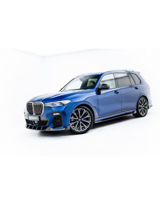 Splitters Set in carbonio BMW X7 M-Pack G07  (Cod. M-CF-BM-X7-07-MPACK-SET)