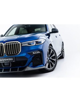 Splitters Set in carbonio BMW X7 M-Pack G07  (Cod. M-CF-BM-X7-07-MPACK-SET)