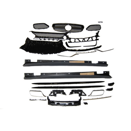 Kit Estetico Mercedes W212 2014-2015 Sensor Look E63 (Cod. E-TCM01081010901100110)