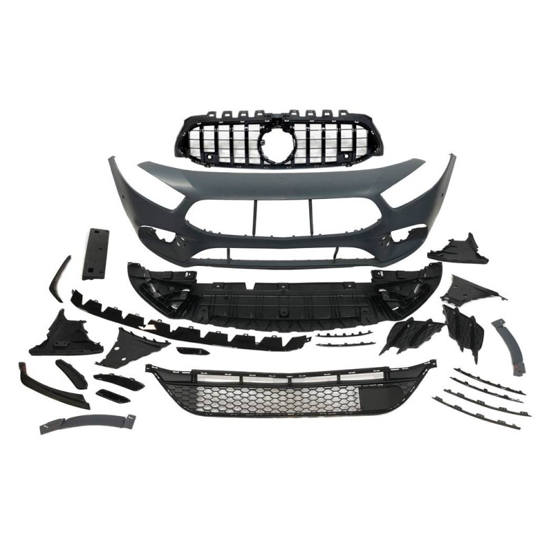 Paraurti Anteriore Mercedes W177 / V177 Look A35 (Cod. E-TCM02490244)