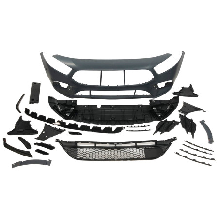 Paraurti Anteriore Mercedes W177 / V177 Look A35 (Cod. E-TCM02490244)