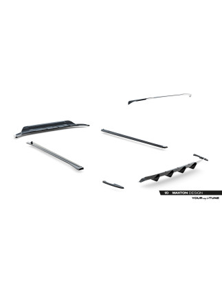 Splitters Set Volkswagen Touareg R-Line Mk3 (Cod. M-VW-TO-3-RLINE-SET)