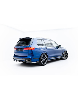 Diffusore posteriore in fibra di carbonio BMW X7 M-Pack G07 / G07 Facelift (version with towbar) (C