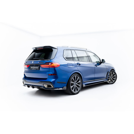  Diffusore posteriore in fibra di carbonio BMW X7 M-Pack G07 / G07 Facelift (version with towbar) (C
