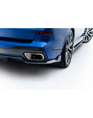  Diffusore posteriore in fibra di carbonio BMW X7 M-Pack G07 / G07 Facelift (version with towbar) (C