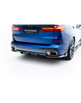  Diffusore posteriore in fibra di carbonio BMW X7 M-Pack G07 / G07 Facelift (version with towbar) (C