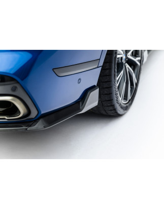  Diffusore posteriore in fibra di carbonio BMW X7 M-Pack G07 / G07 Facelift (version with towbar) (C