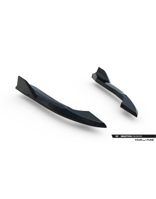 Splitters posteriori laterali V.1 Volkswagen Golf R Variant Mk8 / Mk8 Facelift (Cod. M-VW-GO-8F-R-VA