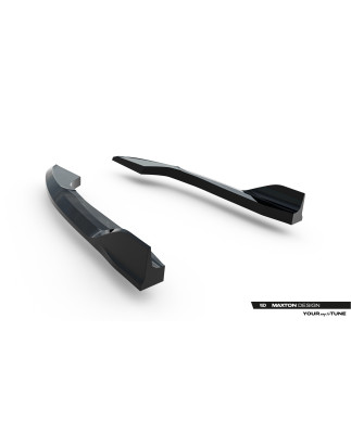 Splitters posteriori laterali V.1 Volkswagen Golf R Variant Mk8 / Mk8 Facelift (Cod. M-VW-GO-8F-R-VA