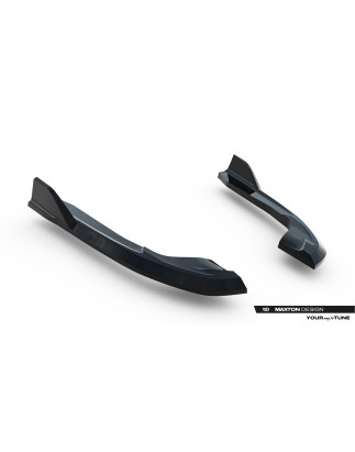Splitters posteriori laterali V.2 Volkswagen Golf R Variant Mk8 / Mk8 Facelift (Cod. M-VW-GO-8F-R-VA