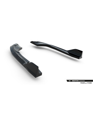 Splitters posteriori laterali V.2 Volkswagen Golf R Variant Mk8 / Mk8 Facelift (Cod. M-VW-GO-8F-R-VA