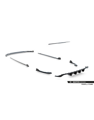 Splitters Set Volkswagen Golf R Variant Mk8 Facelift (Cod. M-VW-GO-8F-R-VA-SET)