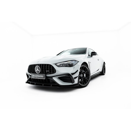 SPLITTER ANTERIORE street pro Mercedes-AMG CLE 53 Aero C236 (Cod. M-MECLE23653AMGAEROCNC-FD1B)