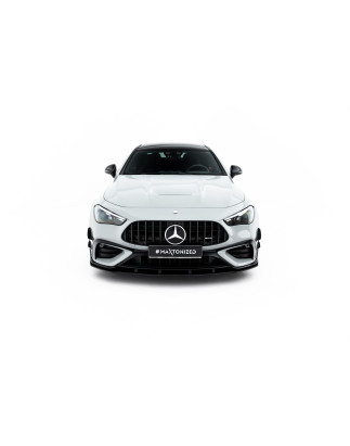 SPLITTER ANTERIORE street pro Mercedes-AMG CLE 53 Aero C236 (Cod. M-MECLE23653AMGAEROCNC-FD1B)