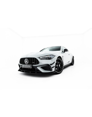 SPLITTER ANTERIORE street pro Mercedes-AMG CLE 53 Aero C236 (Cod. M-MECLE23653AMGAEROCNC-FD1BRB)