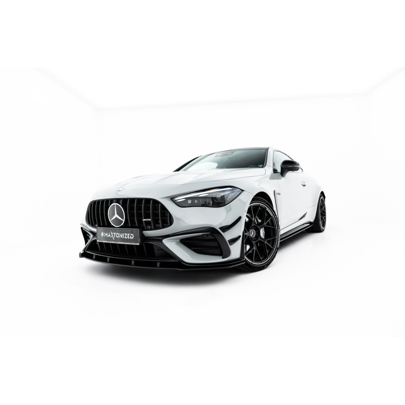 SPLITTER ANTERIORE street pro Mercedes-AMG CLE 53 Aero C236 (Cod. M-MECLE23653AMGAEROCNC-FD1BRB)