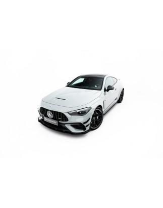 SPLITTER ANTERIORE street pro Mercedes-AMG CLE 53 Aero C236 (Cod. M-MECLE23653AMGAEROCNC-FD1BRB)