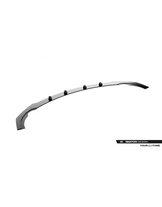 SPLITTER ANTERIORE street pro Mercedes-AMG CLE 53 Aero C236 (Cod. M-MECLE23653AMGAEROCNC-FD1BRB)