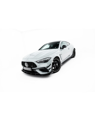 SPLITTER ANTERIORE street pro + Flaps Mercedes-AMG CLE 53 Aero C236 (Cod. M-MECLE23653AMGAEROCNC-FD1