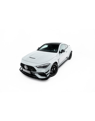 SPLITTER ANTERIORE street pro + Flaps Mercedes-AMG CLE 53 Aero C236 (Cod. M-MECLE23653AMGAEROCNC-FD1