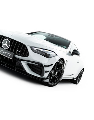 SPLITTER ANTERIORE street pro + Flaps Mercedes-AMG CLE 53 Aero C236 (Cod. M-MECLE23653AMGAEROCNC-FD1