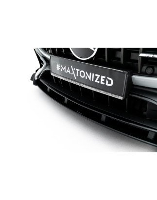 SPLITTER ANTERIORE street pro + Flaps Mercedes-AMG CLE 53 Aero C236 (Cod. M-MECLE23653AMGAEROCNC-FD1