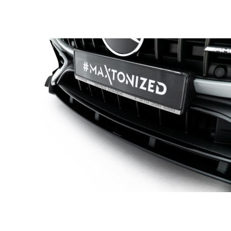 SPLITTER ANTERIORE street pro + Flaps Mercedes-AMG CLE 53 Aero C236 (Cod. M-MECLE23653AMGAEROCNC-FD1