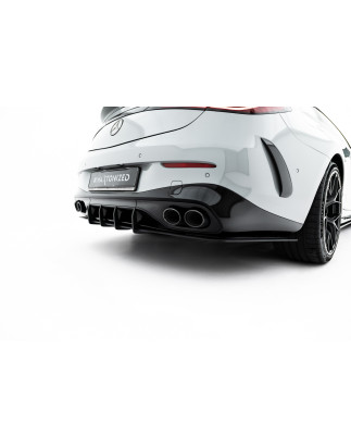 DIFFUSORE POSTERIORE street pro Mercedes-AMG CLE 53 Aero C236 (Cod. M-MECLE23653AMGAEROCNC-RS1B)