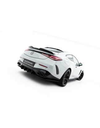 DIFFUSORE POSTERIORE street pro Mercedes-AMG CLE 53 Aero C236 (Cod. M-MECLE23653AMGAEROCNC-RS1B+BRBI