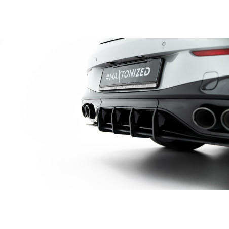 DIFFUSORE POSTERIORE street pro + Flaps Mercedes-AMG CLE 53 Aero C236 (Cod. M-MECLE23653AMGAEROCNC-R