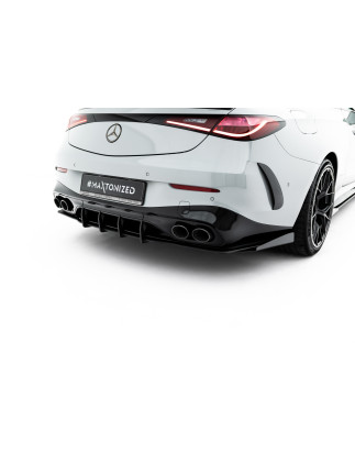 DIFFUSORE POSTERIORE street pro + Flaps Mercedes-AMG CLE 53 Aero C236 (Cod. M-MECLE23653AMGAEROCNC-R