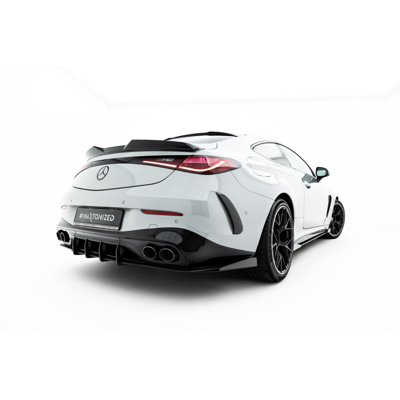 DIFFUSORE POSTERIORE street pro + Flaps Mercedes-AMG CLE 53 Aero C236 (Cod. M-MECLE23653AMGAEROCNC-R