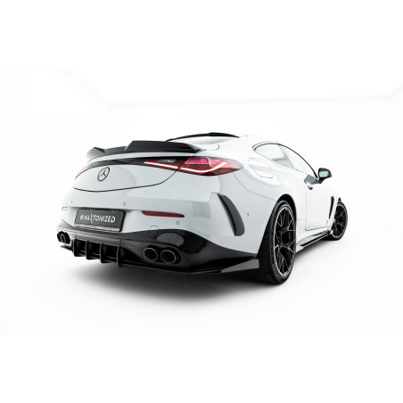 DIFFUSORE POSTERIORE street pro + Flaps Mercedes-AMG CLE 53 Aero C236 (Cod. M-MECLE23653AMGAEROCNC-R