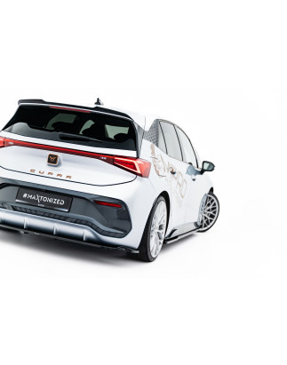 Splitter posteriore (con barre verticali) Cupra Born Mk1 (Cod. M-CU-BO-1-RD1G+RD2G)