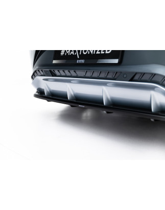 Splitter posteriore (con barre verticali) Cupra Born Mk1 (Cod. M-CU-BO-1-RD1G+RD2G)