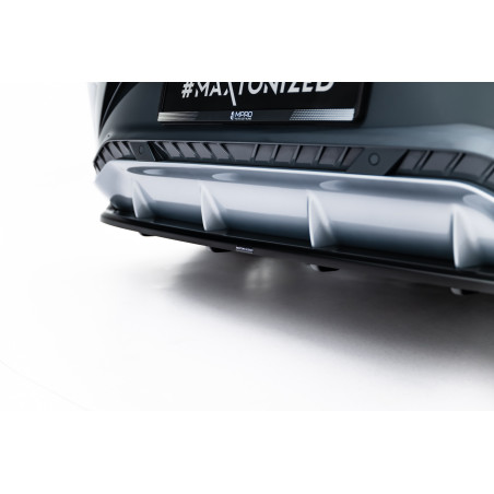 Splitter posteriore (con barre verticali) Cupra Born Mk1 (Cod. M-CU-BO-1-RD1G+RD2G)