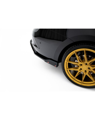 Splitters posteriori laterali V.4 + Flaps Skoda Octavia RS Combi / Liftback Mk4 / Mk4 Facelift (Cod.