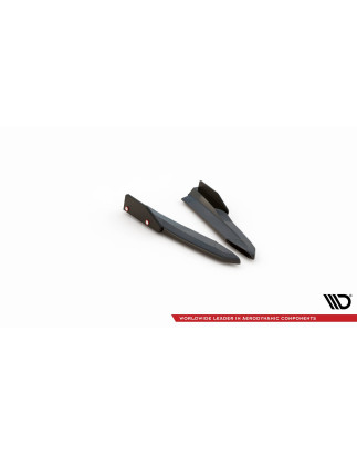 Splitters posteriori laterali V.4 + Flaps Skoda Octavia RS Combi / Liftback Mk4 / Mk4 Facelift (Cod.