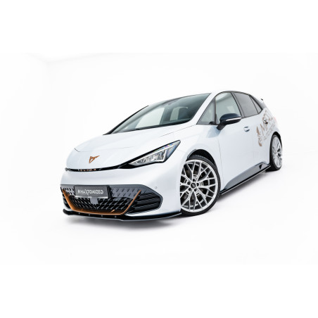SPLITTER ANTERIORE street pro Cupra Born Mk1 (Cod. M-CUBO1CNC-FD1BRB)