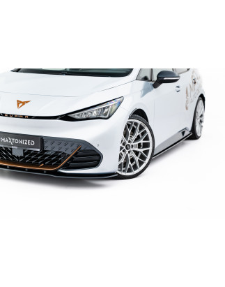 SPLITTER ANTERIORE street pro Cupra Born Mk1 (Cod. M-CUBO1CNC-FD1BRB)