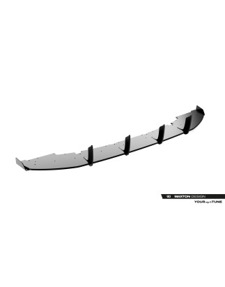 DIFFUSORE POSTERIORE street pro + Flaps Cupra Born Mk1 (Cod. M-CUBO1CNC-RS1B+BRBI+RSF1G)