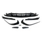 Spoiler Anteriore Mercedes W176 16-18 Look AMG A45 Nero lucido (Cod. E-TCM0252)