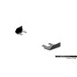 Flaps  laterali posteriori Cupra Born Mk1 (Cod. M-CUBO1CNC-RSF1G)