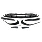 Spoiler Anteriore Mercedes W176 16-18 Look AMG A45 Nero lucido (Cod. E-TCM0252)