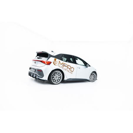 Diffusori minigonne street pro + Flaps Cupra Born Mk1 (Cod. M-CUBO1CNC-SD1B+SF1G)