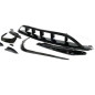 Spoiler Anteriore Mercedes W176 16-18 Look AMG A45 Nero lucido (Cod. E-TCM0252)